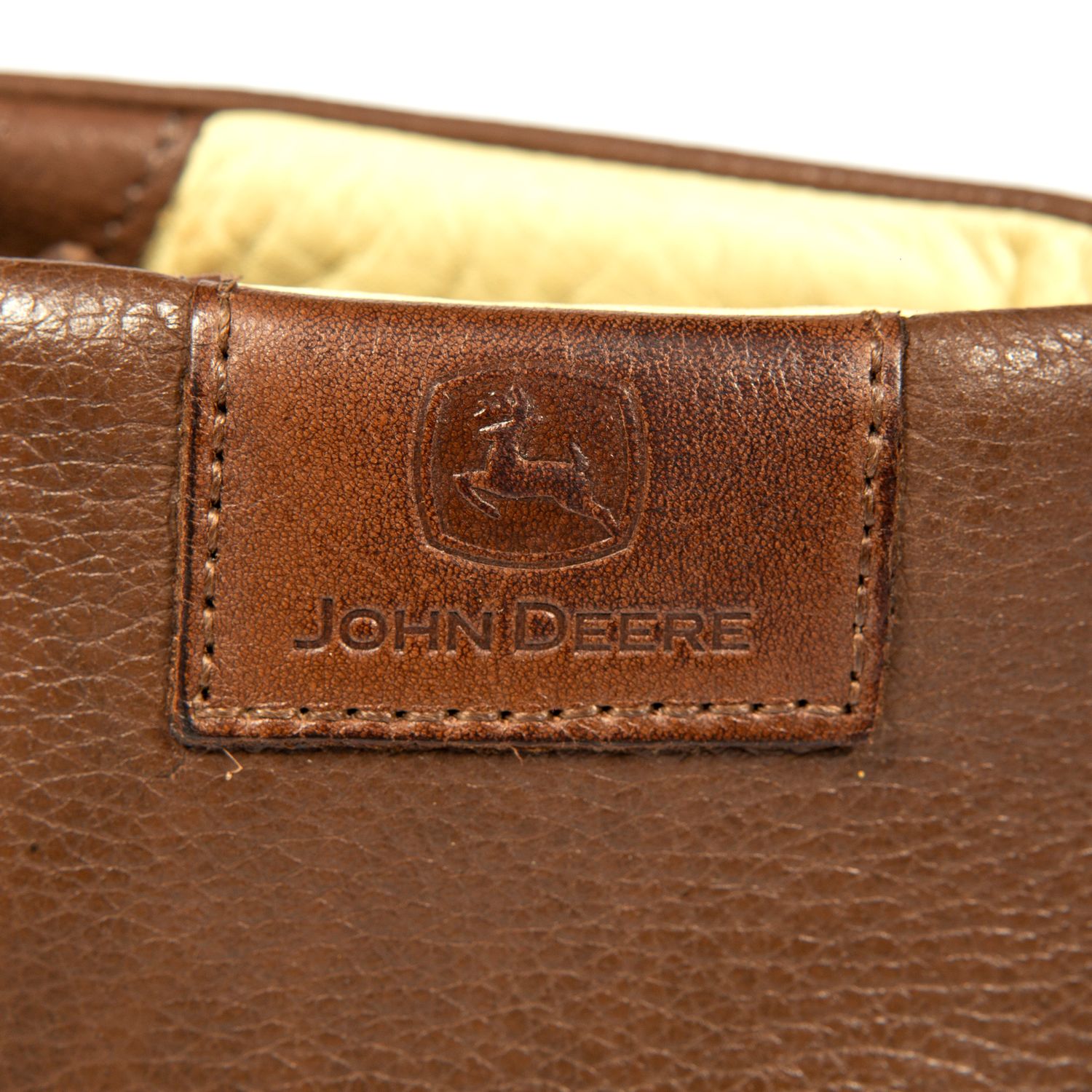 Bota John Deere de Couro Field Gentlemen Floater Brown - Talle 40
