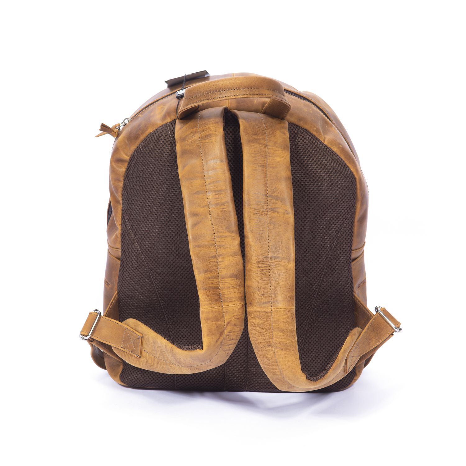 Mochila John Deere De Cuero Camel Mochila John Deere De Cuero Camel