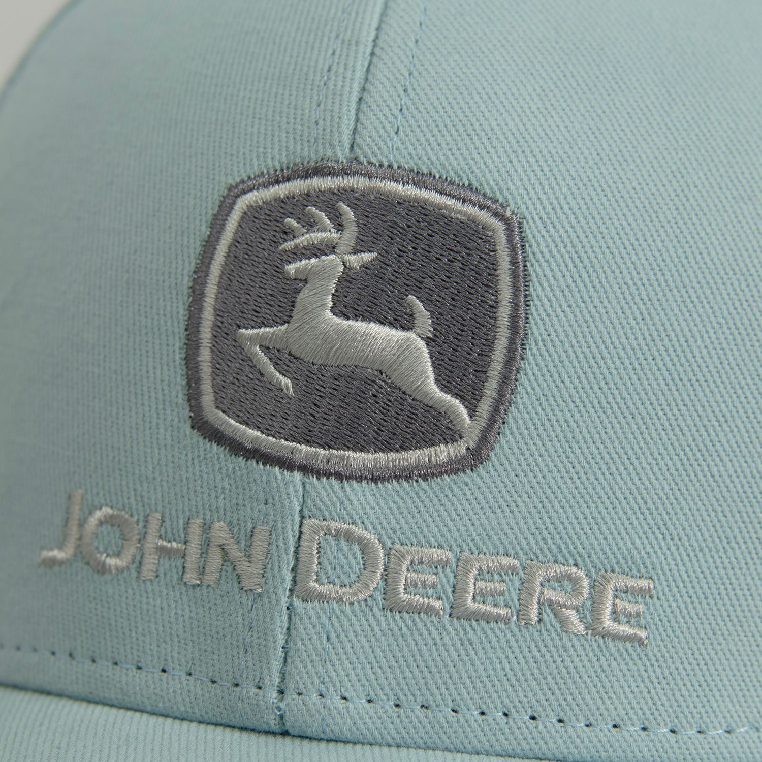 Gorro John Deere Baseball Premium   Celeste Bebê