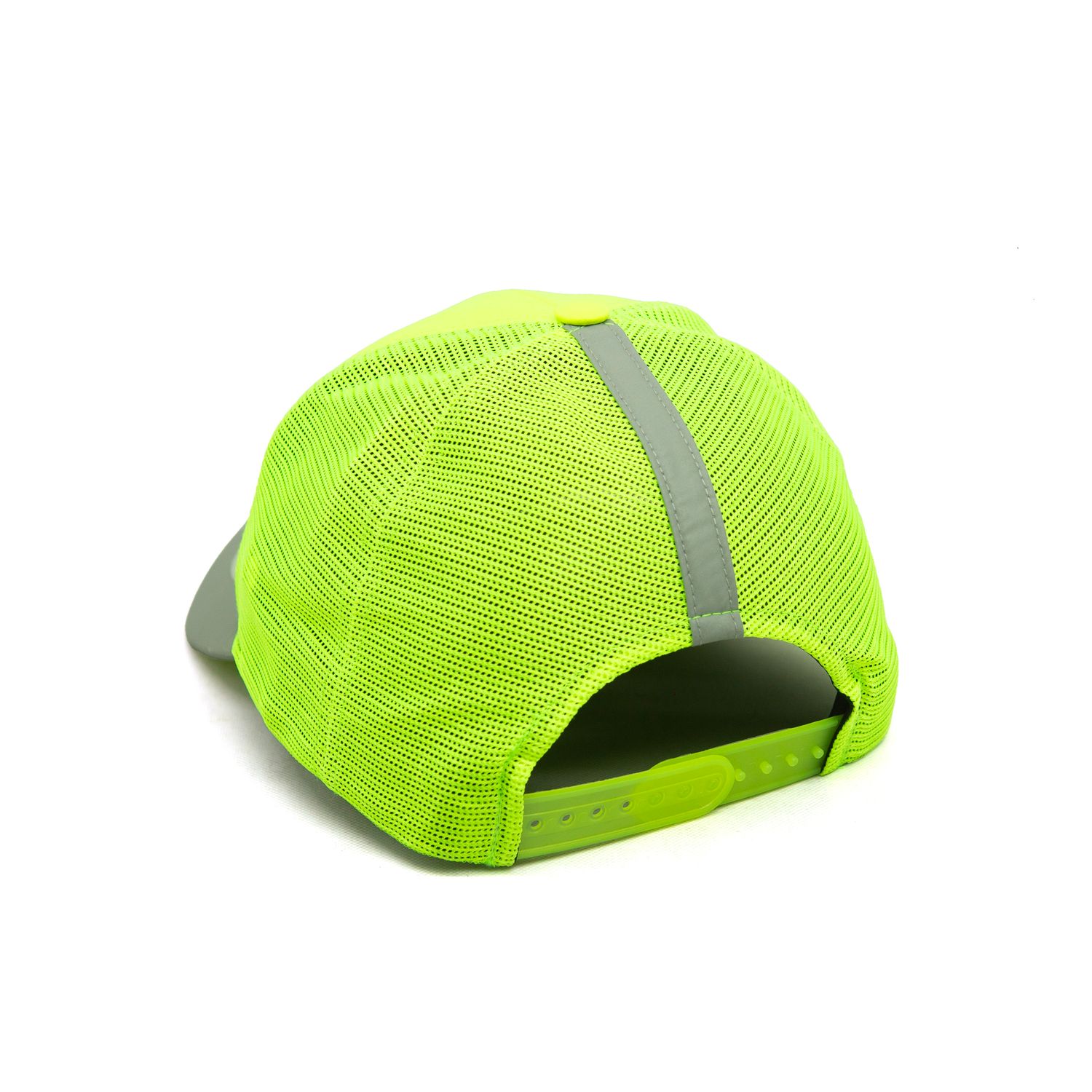 Gorra Premium  - Linha Reflex - Logo  - Amarillo Fluor Reflex John Deere
