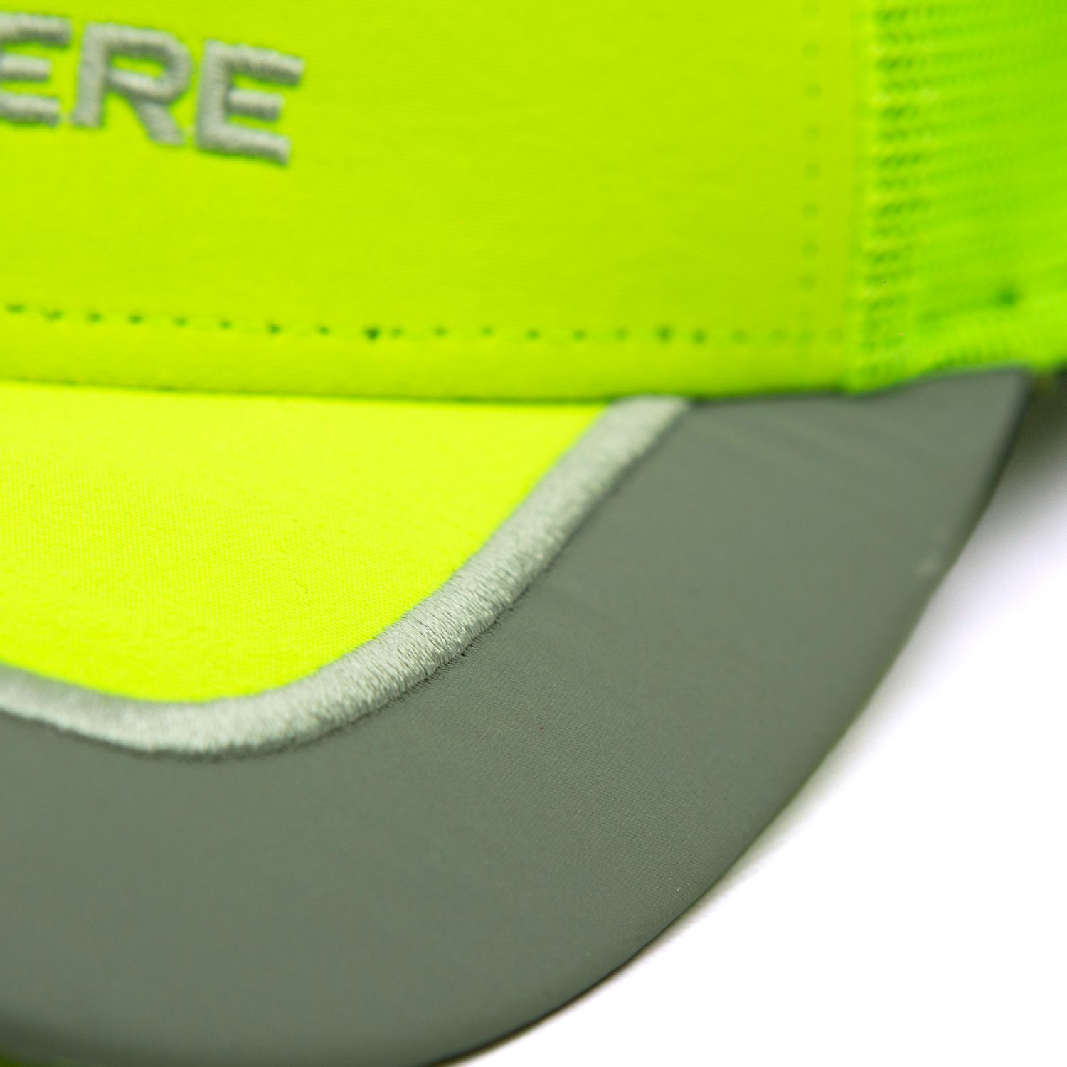 Gorra Premium  - Linha Reflex - Logo  - Amarillo Fluor Reflex John Deere