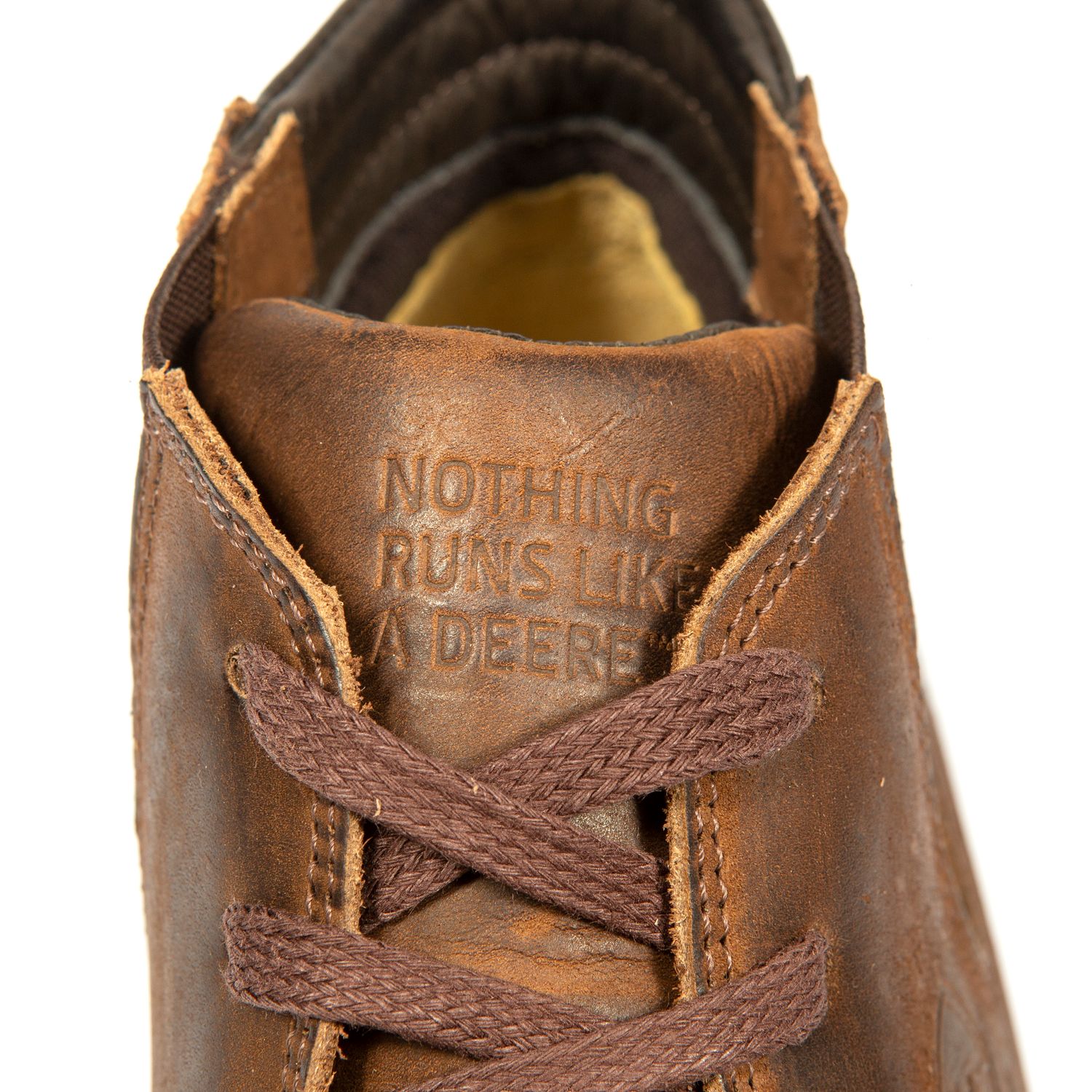 Bota de Couro Senior Comfort John Deere - Nobuck  Marrom - 43