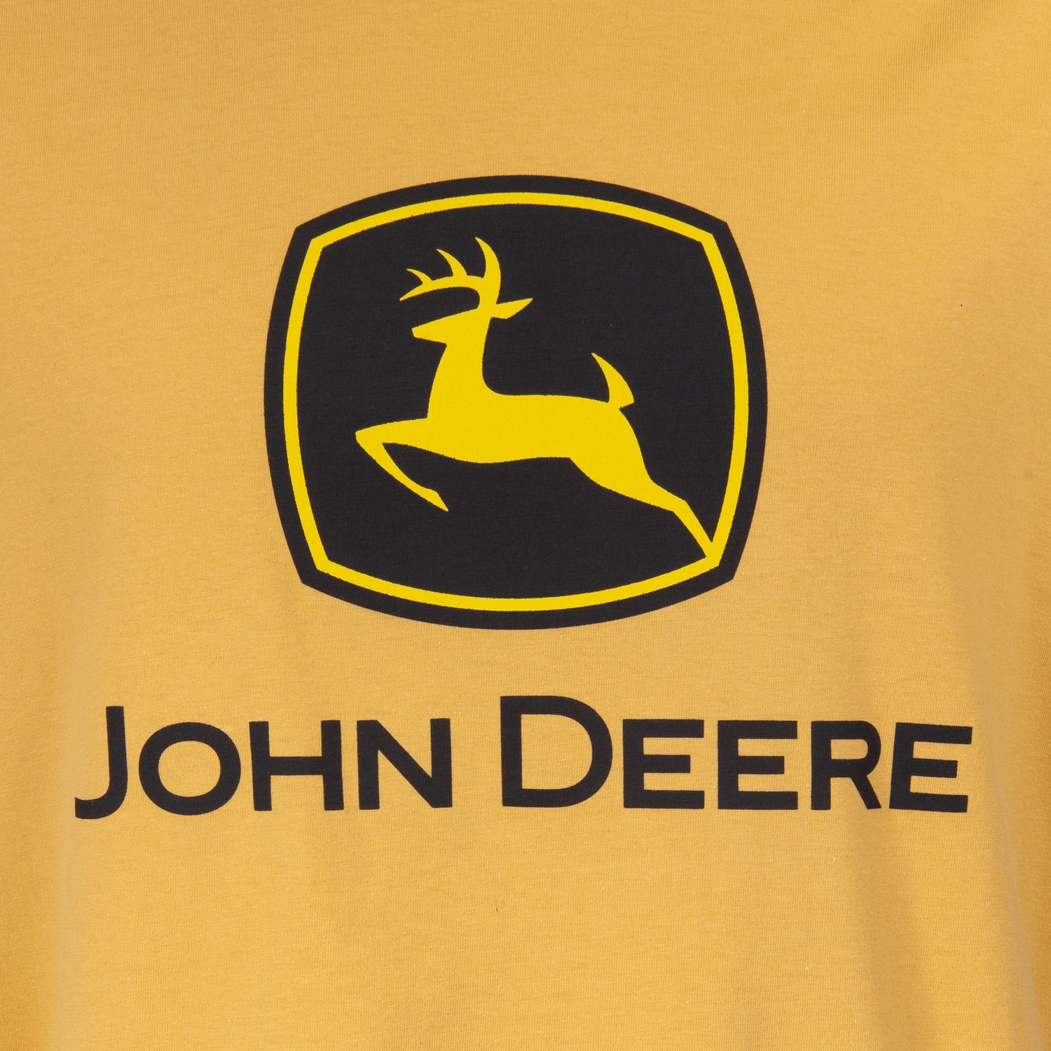 Remera John Deere Clásica Amarillo Mixto