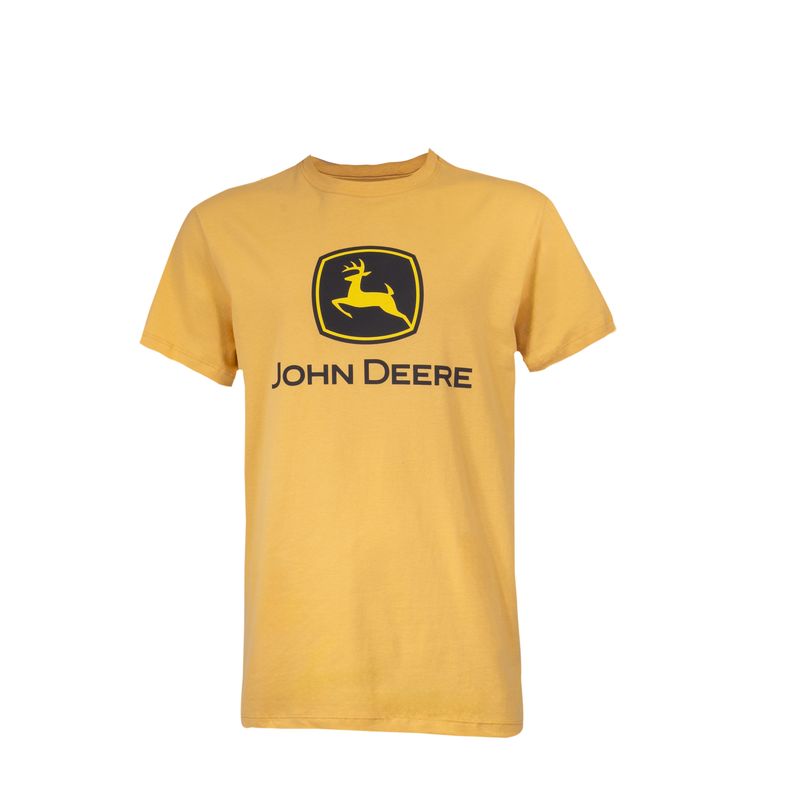 Remera John Deere Clásica Amarillo Mixto