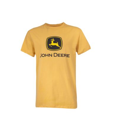 Remera John Deere Clásica Amarillo Mixto
