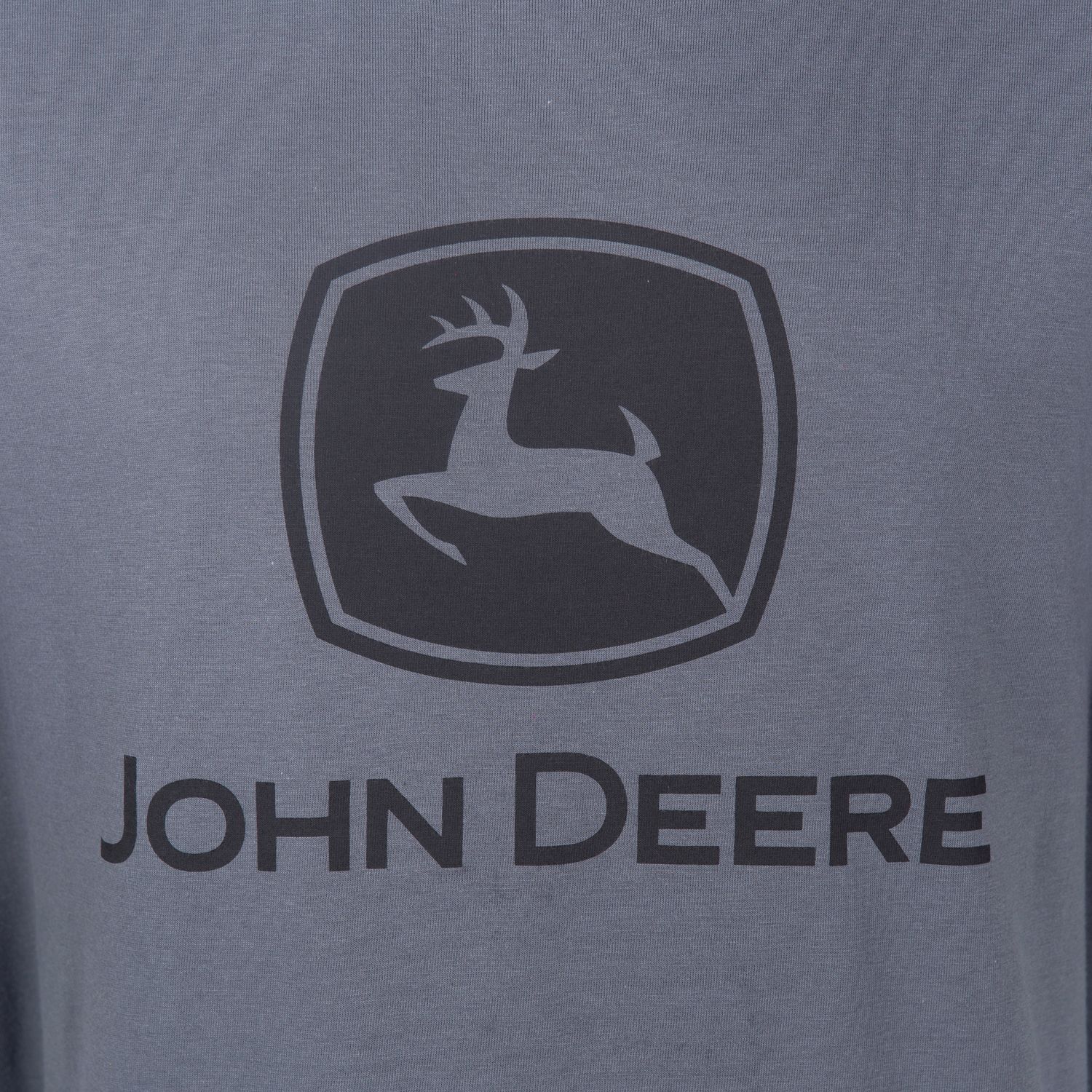 Remera John Deere Clásica Carbón
