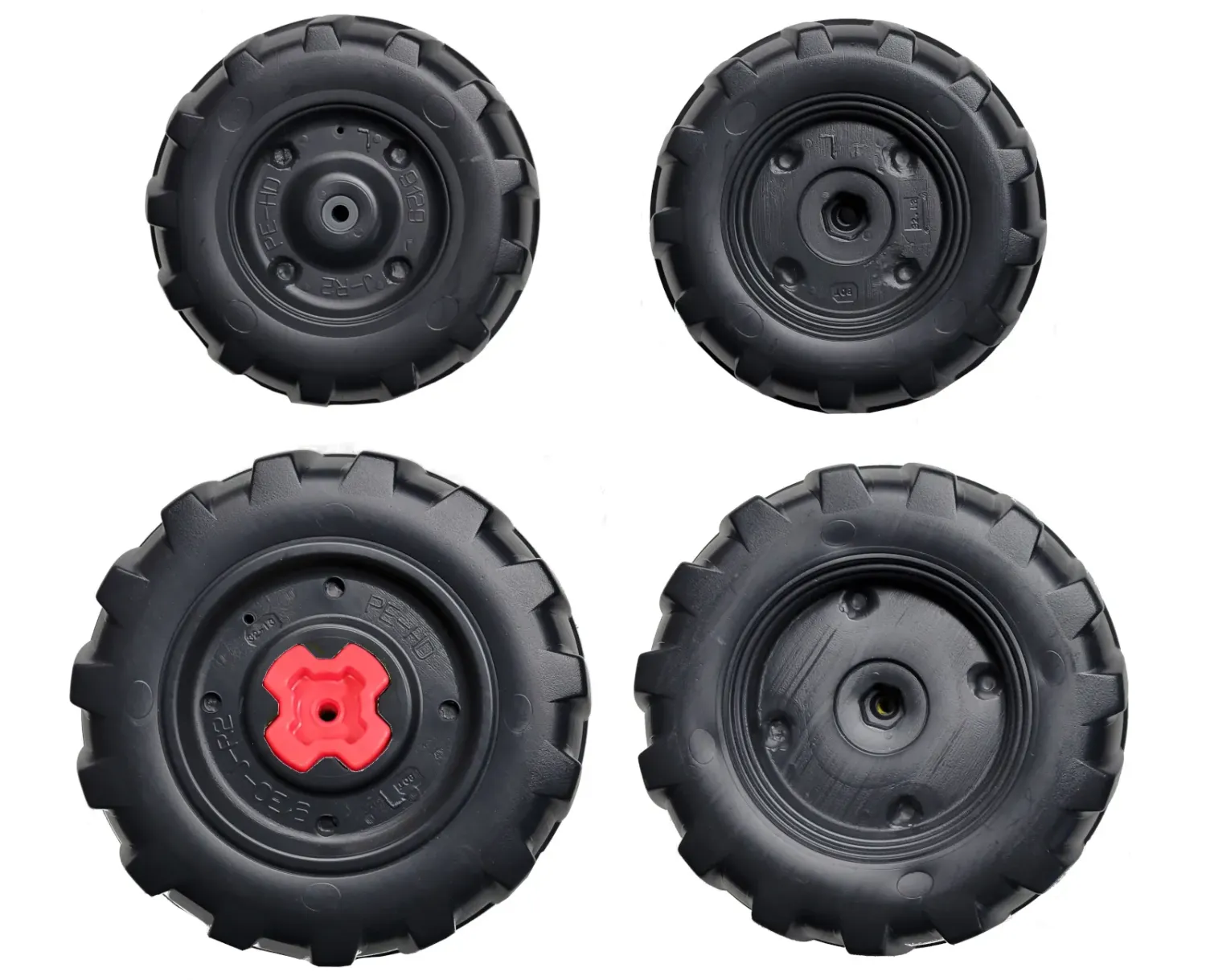 Paquete de ruedas delanteras y traseras Para tractor con acople