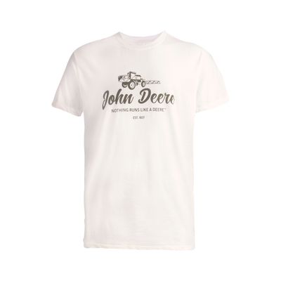 Remera John Deere con logo Pulverizador