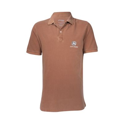 Camiseta John Deere Marrom