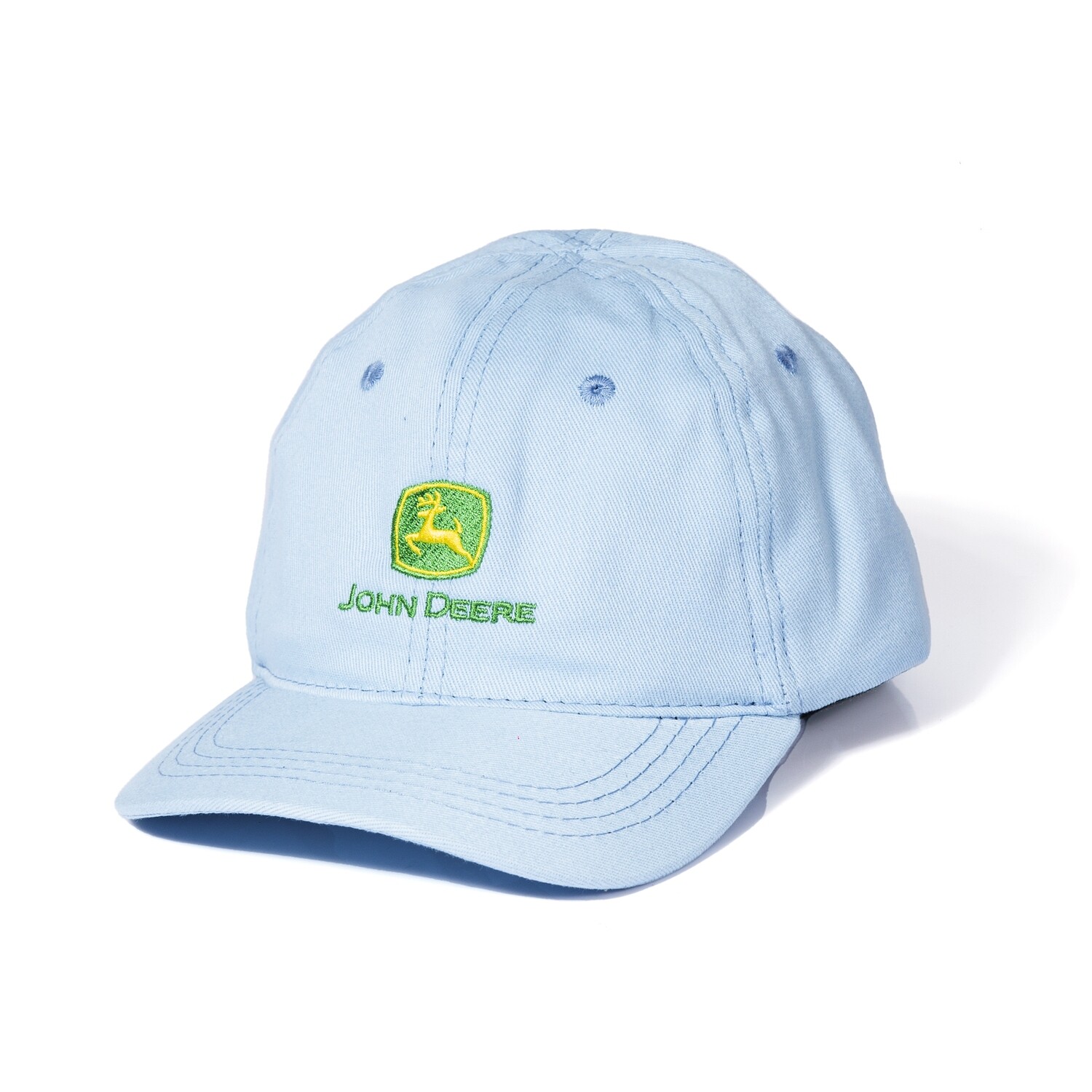Gorro Infantil John Deere Celeste