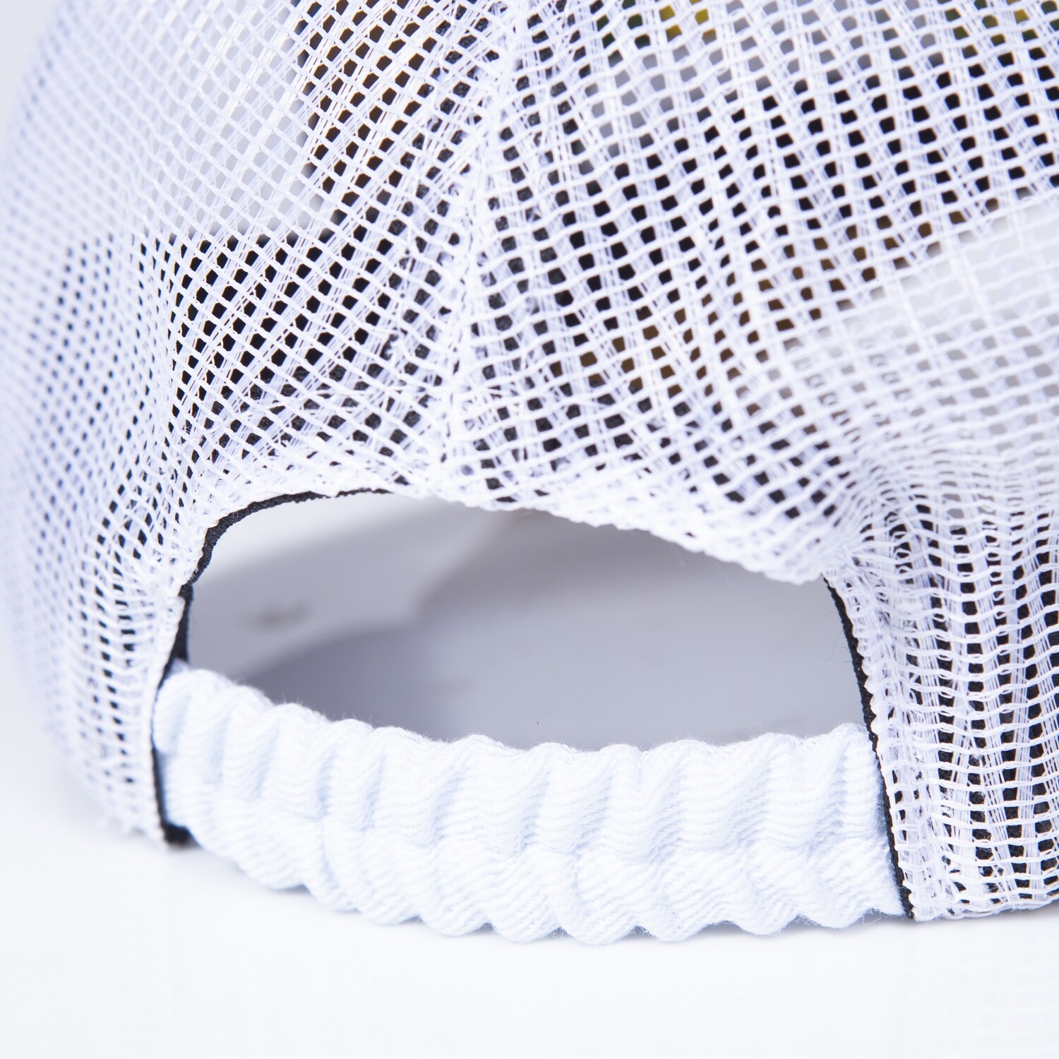 Gorro infantil gris/mostaza c/reja blanco