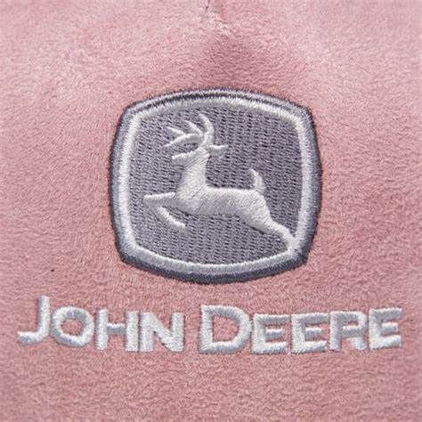 Gorro John Deere Rosa/Gris Gamuza