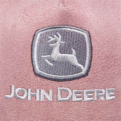 Gorro John Deere Rosa/Gris Gamuza