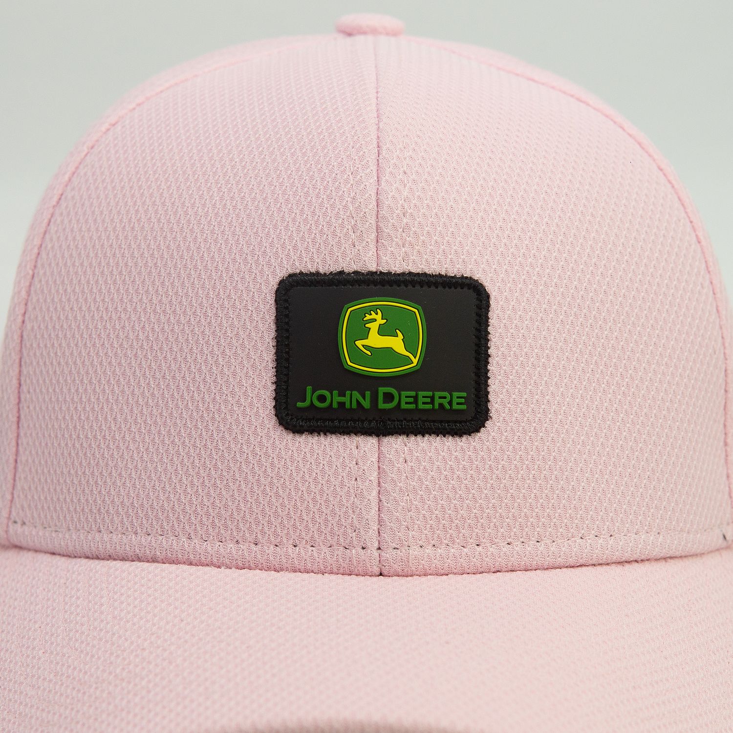 Gorro John Deere Estructurado Premium Rosa