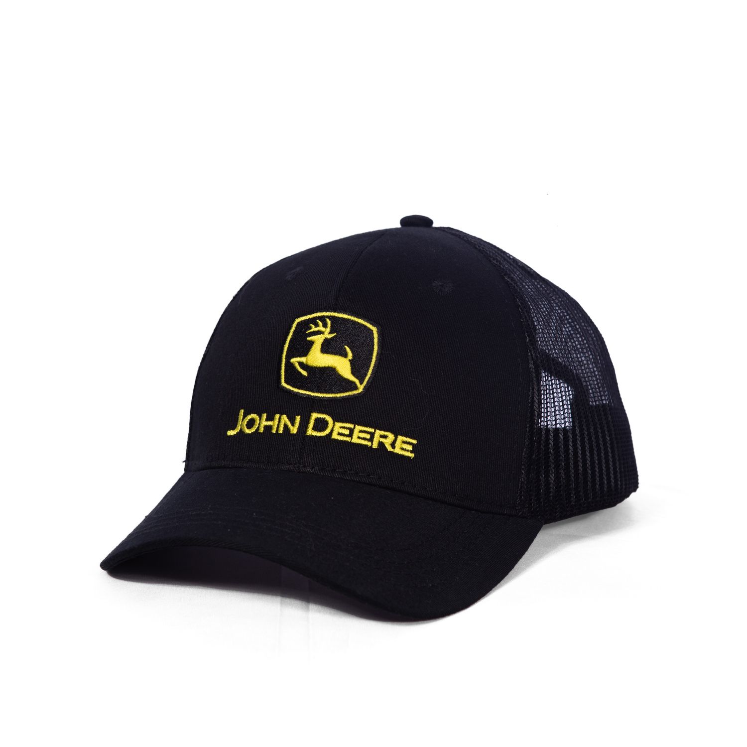 Gorro John Deere Negro C/Malla - Logo CO