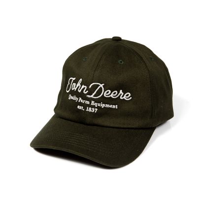 Gorro John Deere Cursiva - Negro