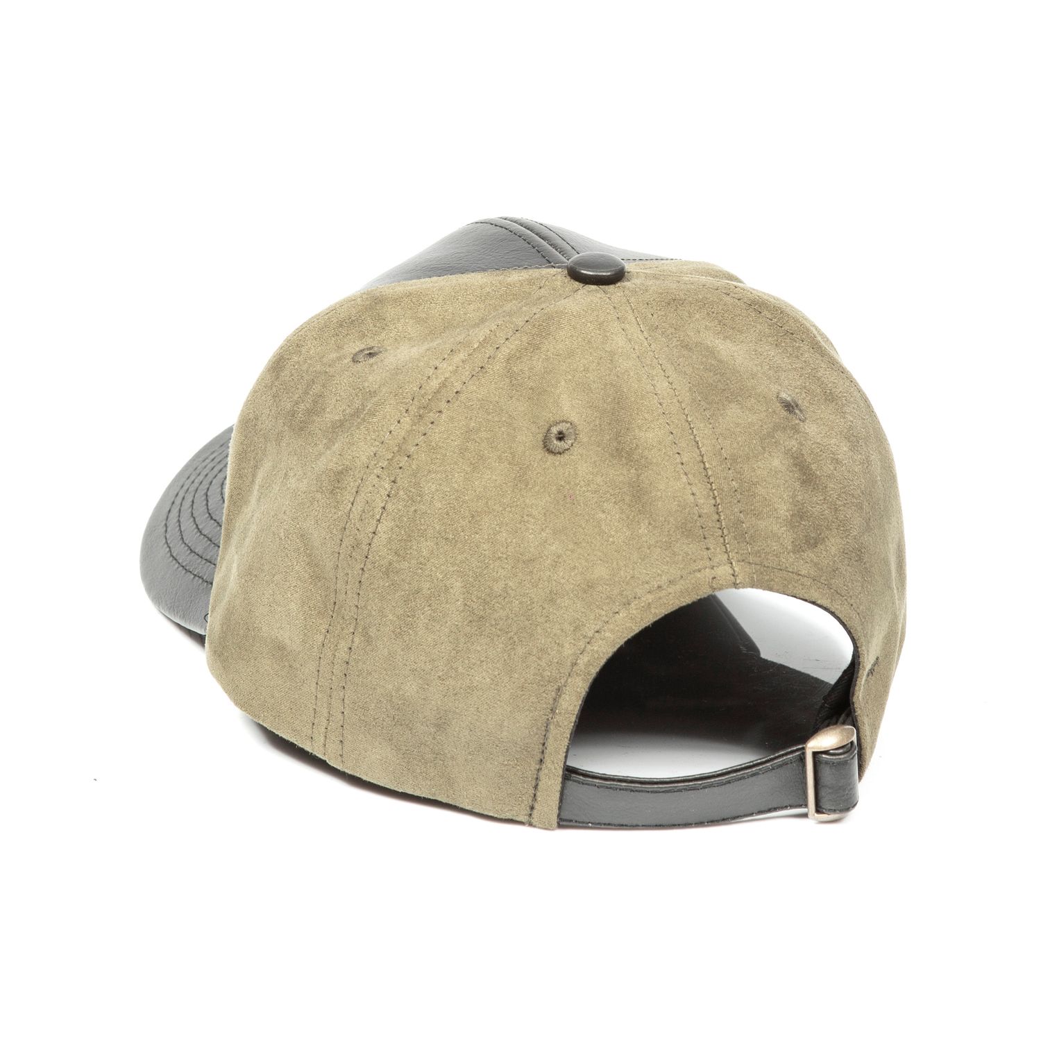 Gorro John Deere Cuerina Negro/verde
