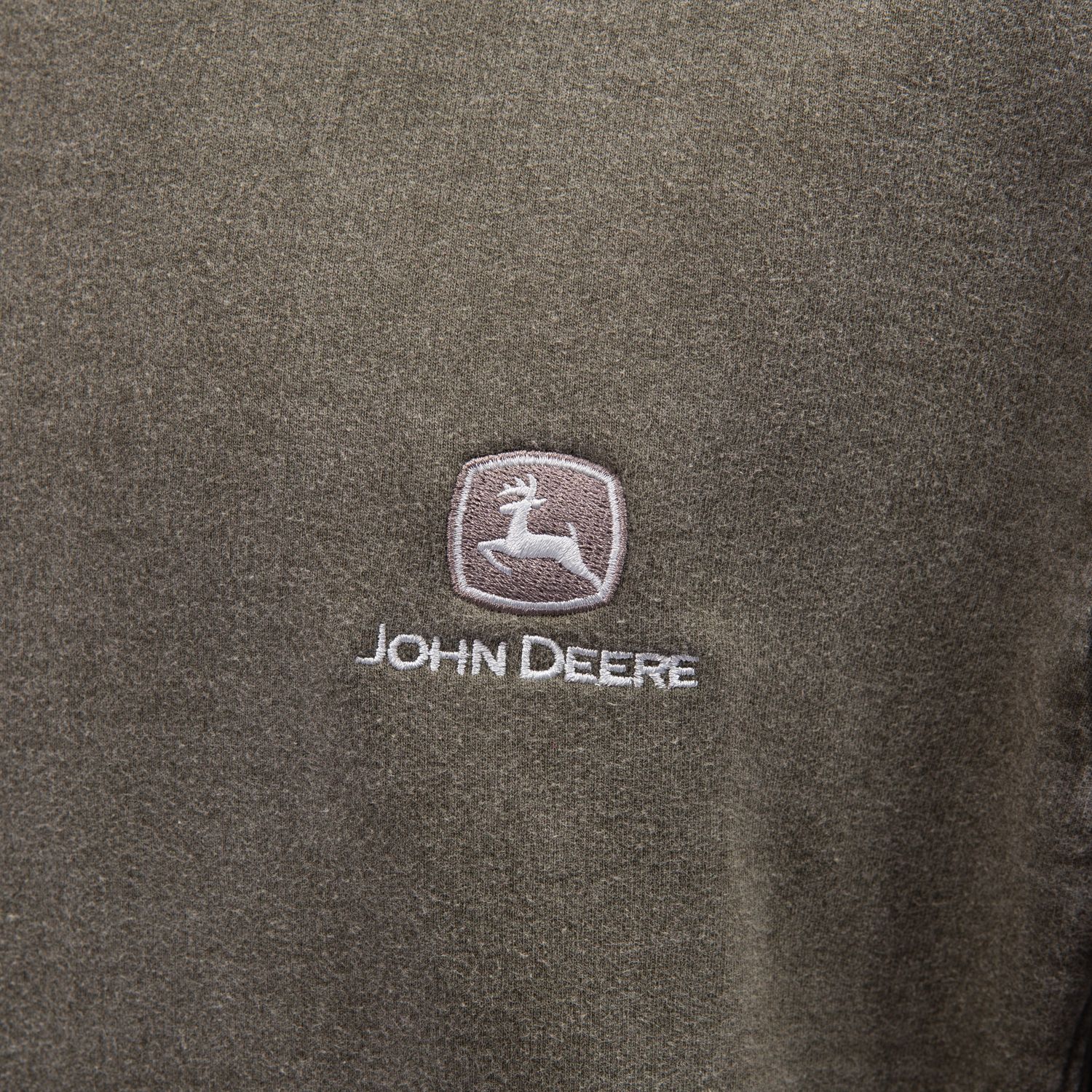 Buzo John Deere A La Base - Verde Militar Buzo John Deere A La Base - Verde Militar