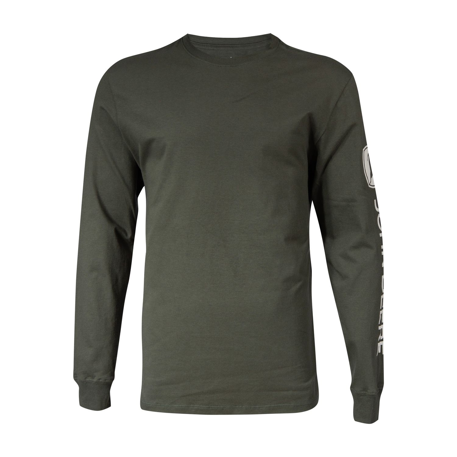Remera John Deere M/L Logo Manga