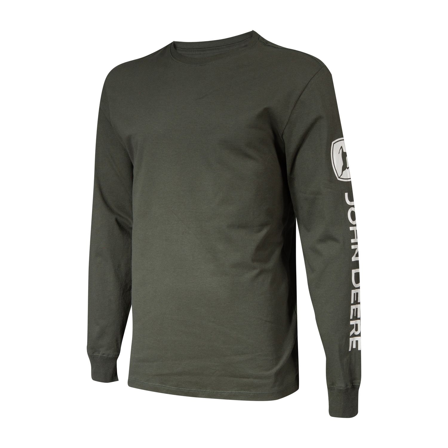 Remera John Deere manga larga logo John Deere