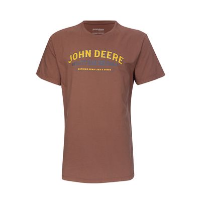 Camiseta John Deere Camiseta John Deere "Farm Equipment" - Marrón