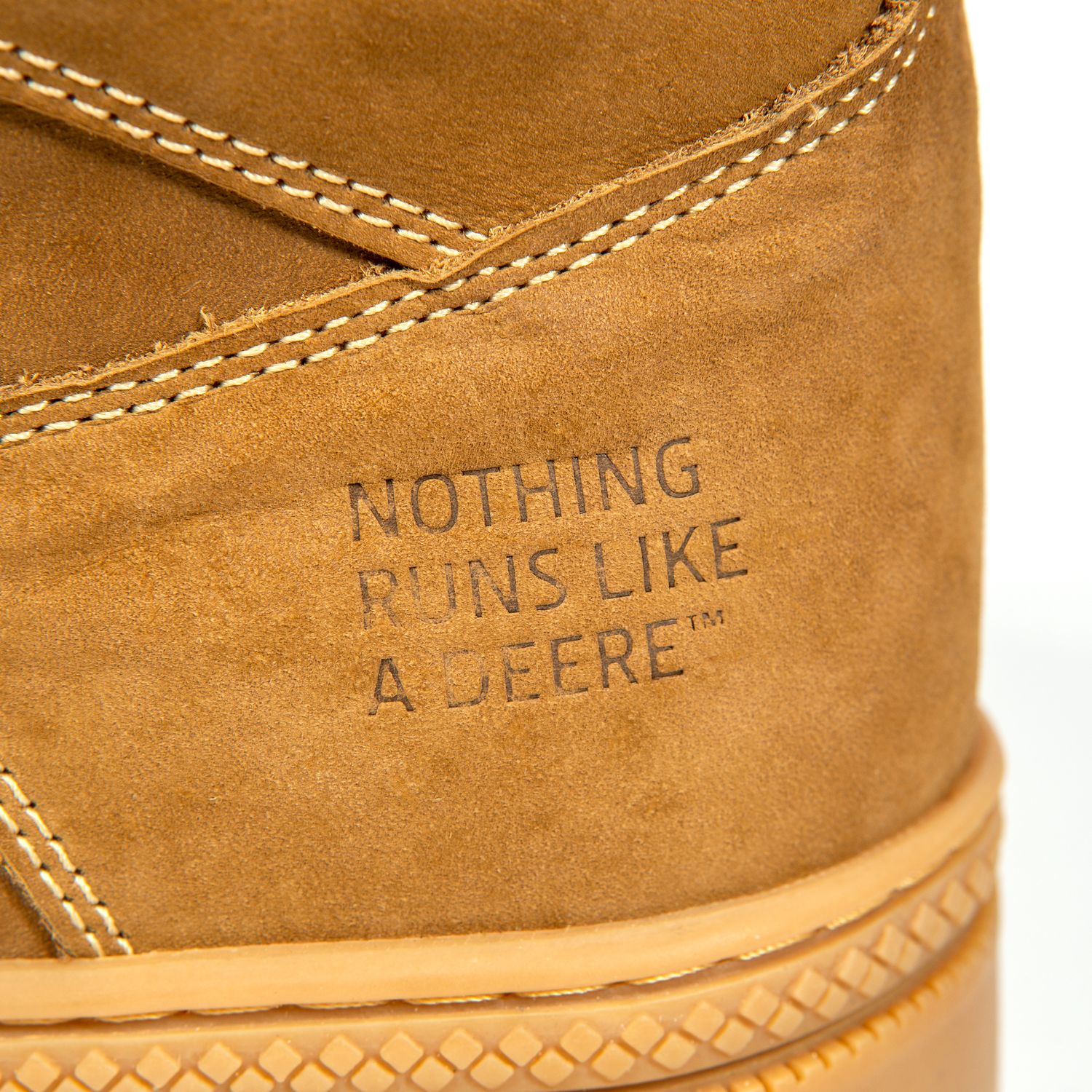 Borcego John Deere Cuero Nobuck - Maiz Borcego John Deere Cuero Nobuck - Maiz
