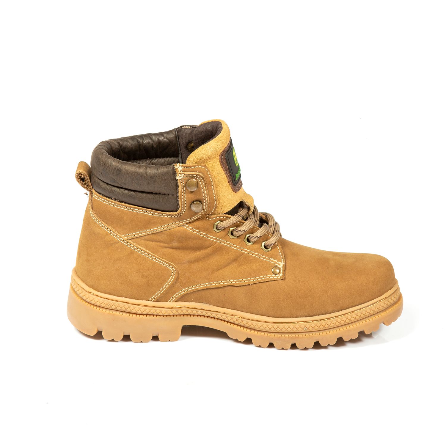 Borcego John Deere Cuero Nobuck - Maiz Borcego John Deere Cuero Nobuck - Maiz