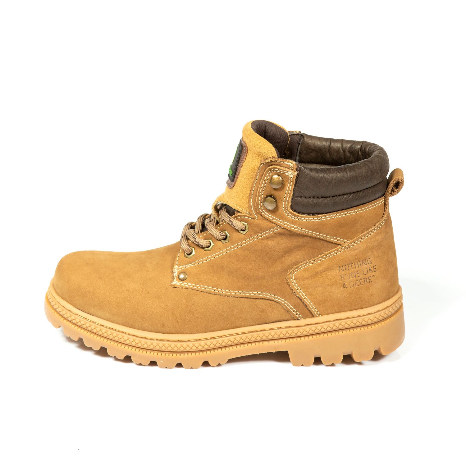 Borcego John Deere Cuero Nobuck - Maiz Borcego John Deere Cuero Nobuck - Maiz