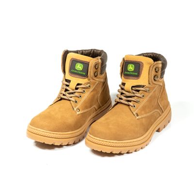 Borcego John Deere Cuero Nobuck - Maiz