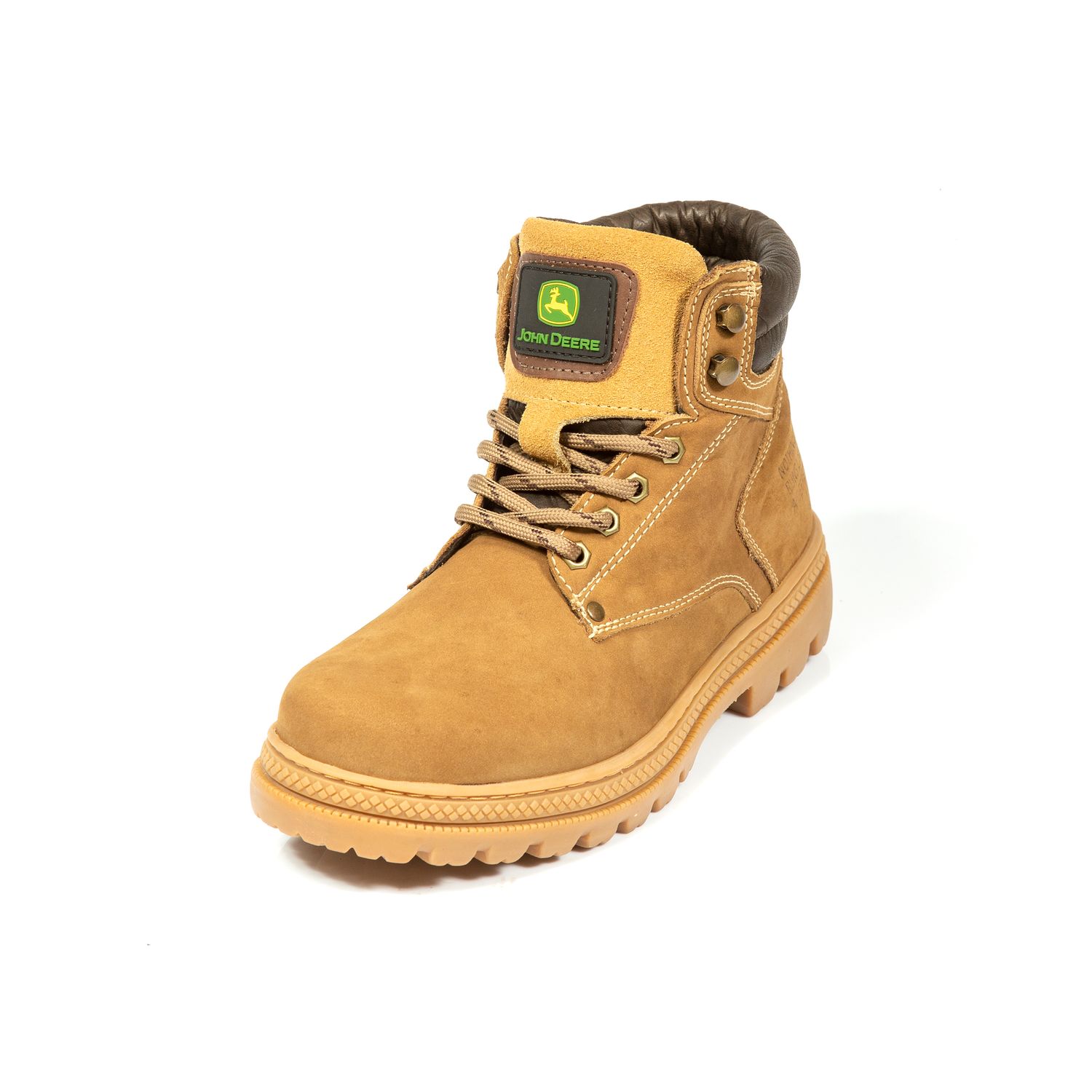 Borcego John Deere Cuero Nobuck - Maiz Borcego John Deere Cuero Nobuck - Maiz