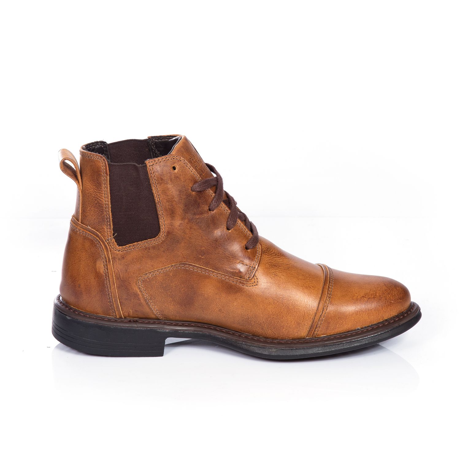 Bota John Deere Acordonadas Cuero Lustrado