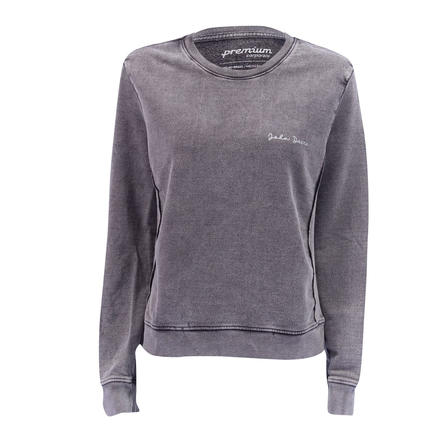 Buzo John Deere Femenino A La Base - Gris Oscuro Buzo John Deere Femenino A La Base - Gris Oscuro