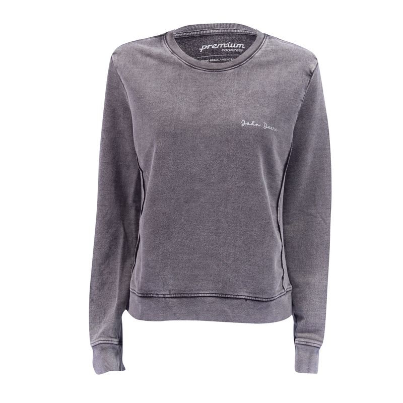 Buzo John Deere Femenino A La Base - Gris Oscuro Buzo John Deere Femenino A La Base - Gris Oscuro
