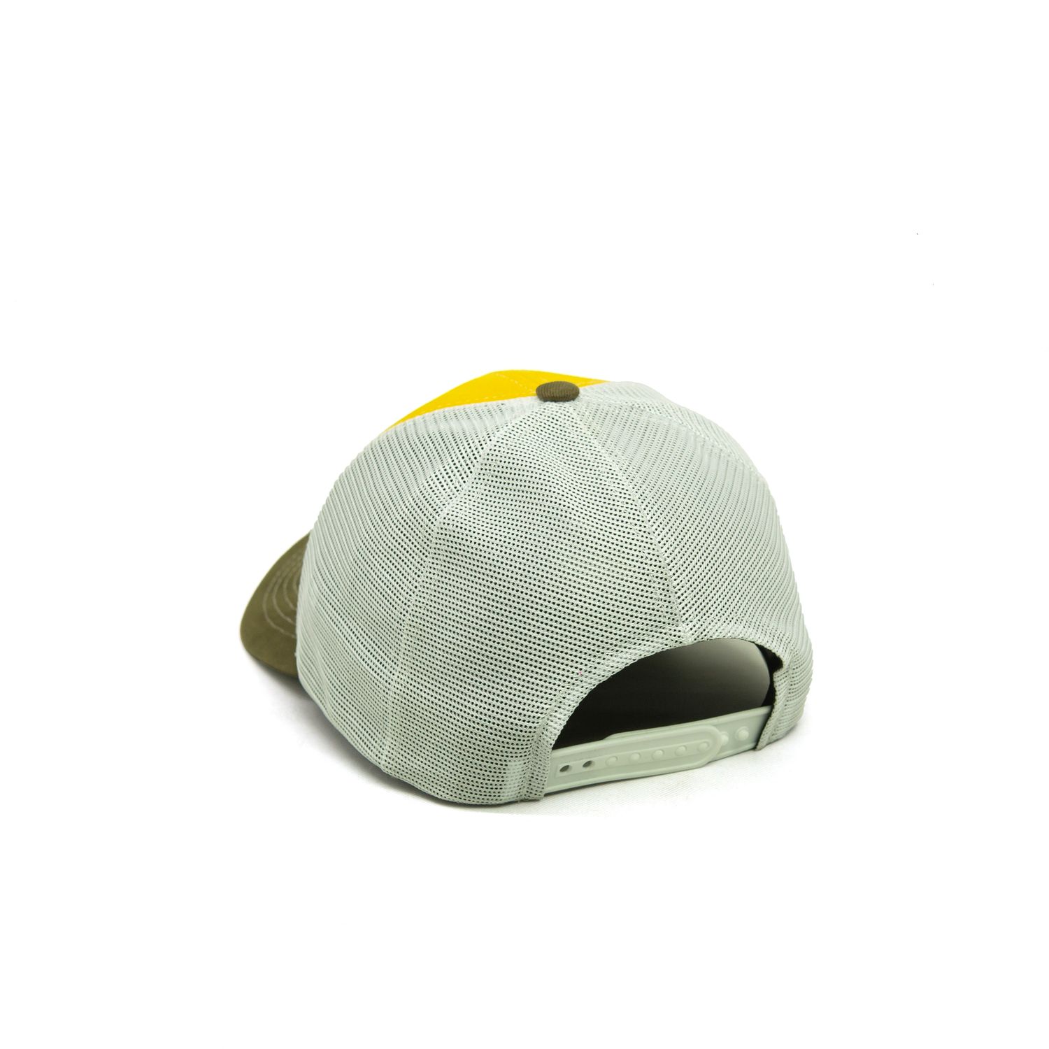 Gorro John Deere Naranja/Marrón - Malla Blanca/Logo CO