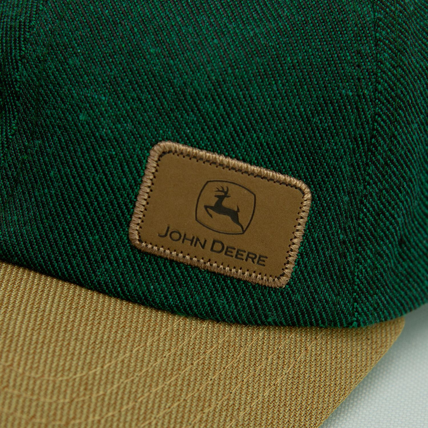 Gorro John Deere Sin Estructura - Verde/Khaki Gorro John Deere Sin Estructura - Verde/Khaki