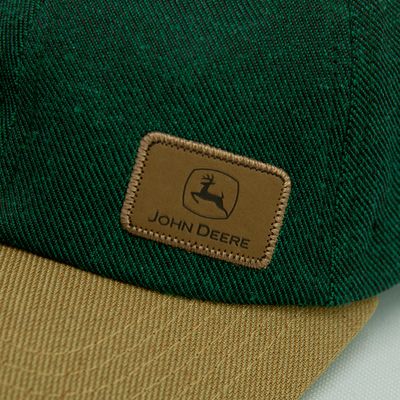 Gorro John Deere Sin Estructura - Verde/Khaki