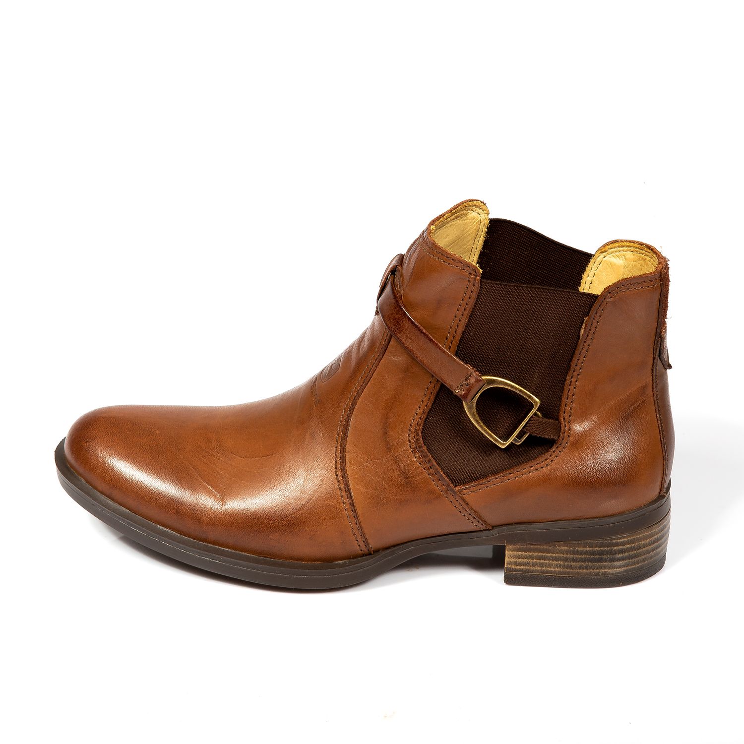 Bota Fem. John Deere de Cuero Con Hebilla Bota Fem. John Deere de Cuero Con Hebilla
