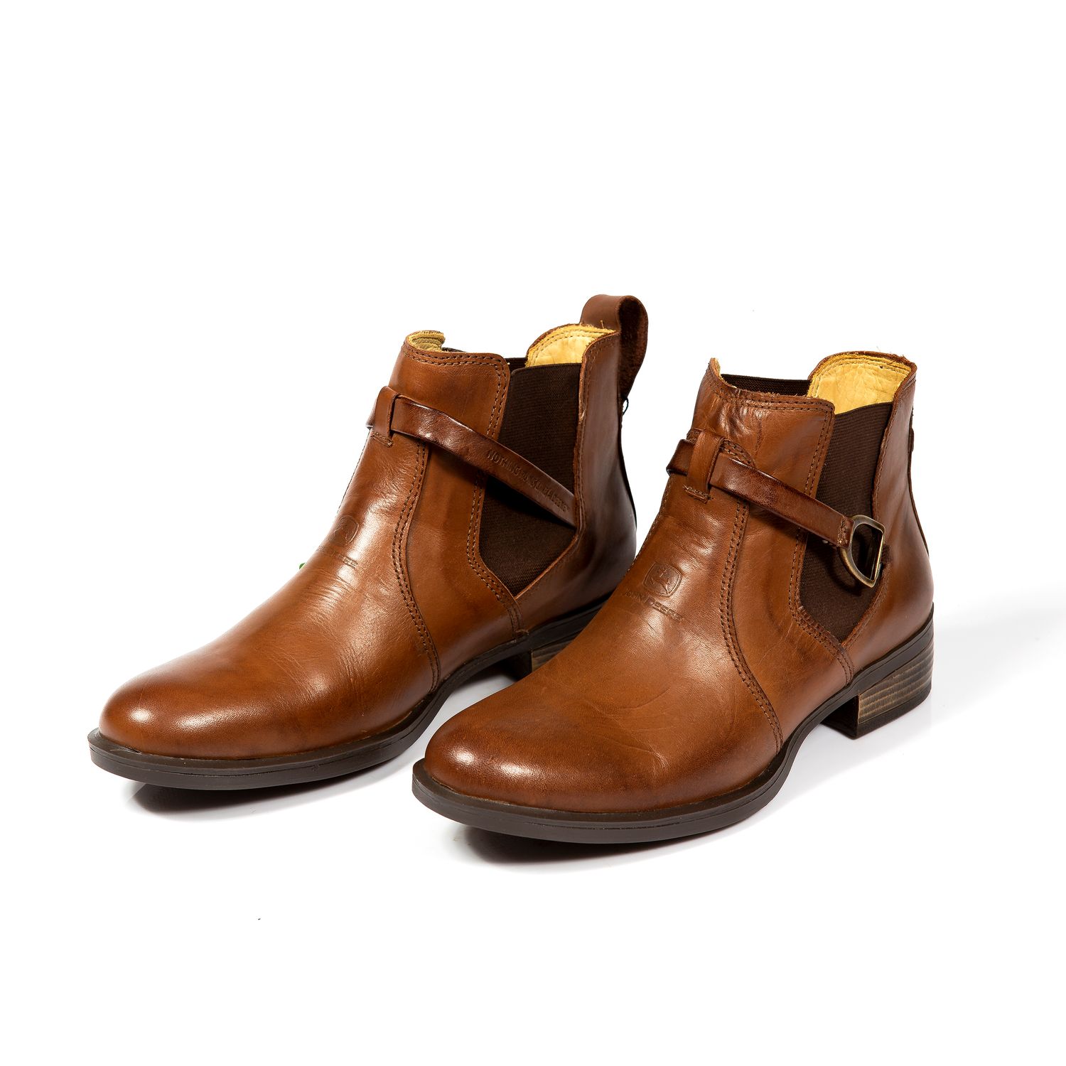 Bota Fem. John Deere de Cuero Con Hebilla Bota Fem. John Deere de Cuero Con Hebilla