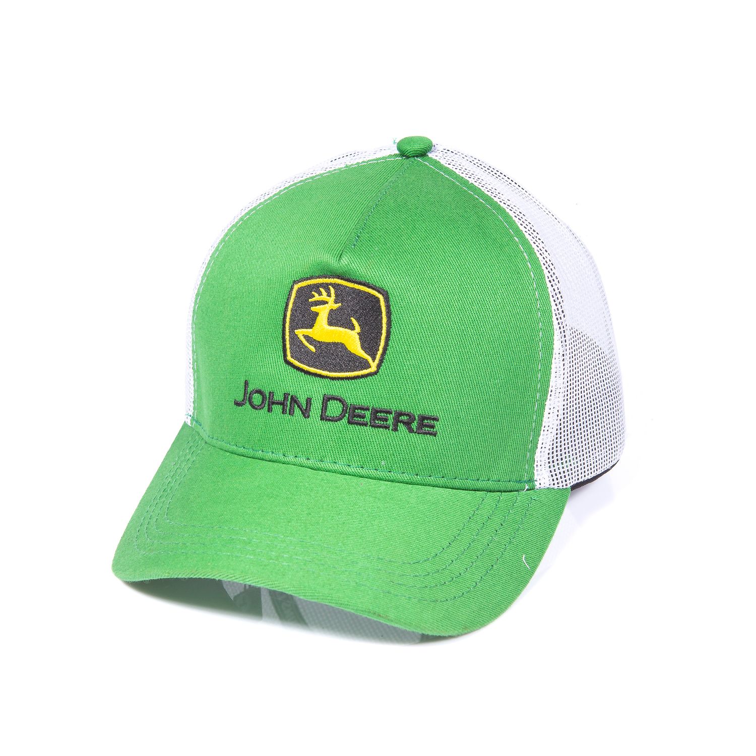 Gorro John Deere Trucker Verde/Blanco Con logo Cons.