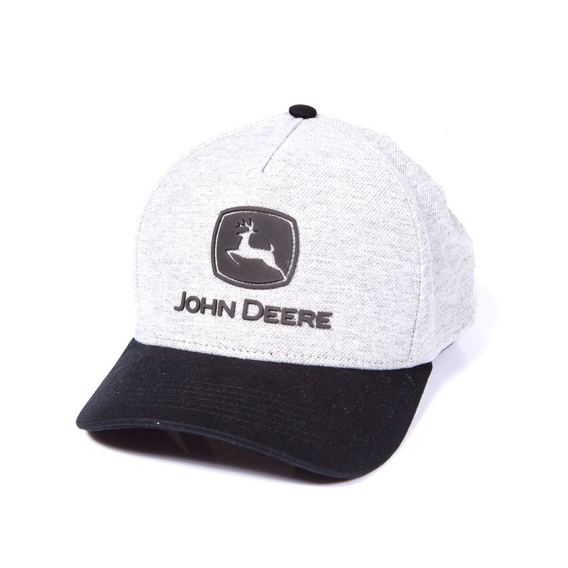 Gorro John Deere Premium Trucker Gris/ Visera Azul