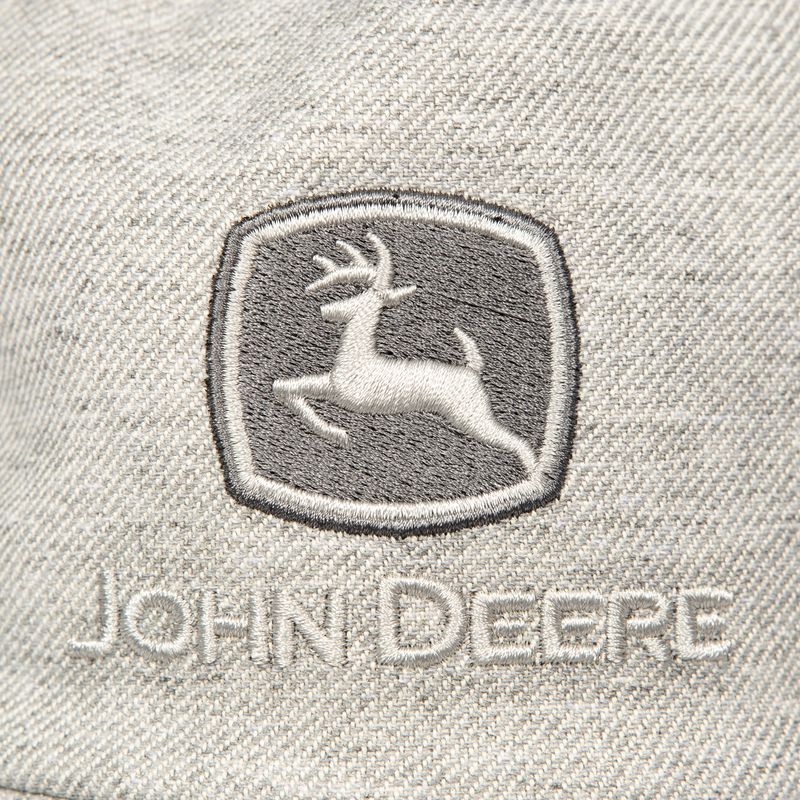 Gorro John Deere Sin Estructura - Gris