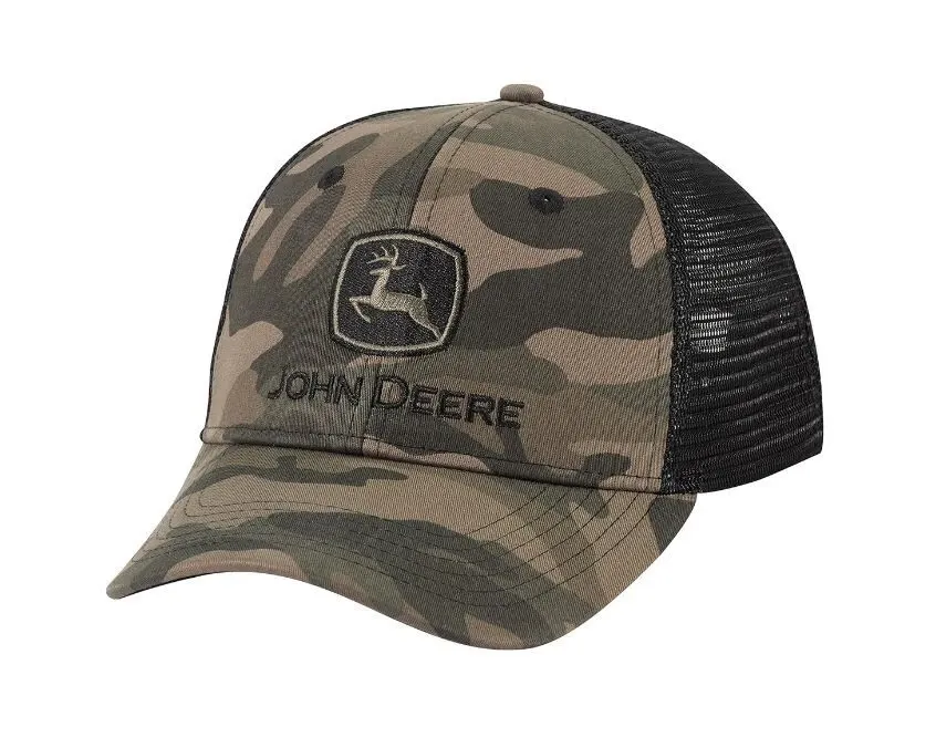 Gorro John Deere Premium  Camuflado/Negro