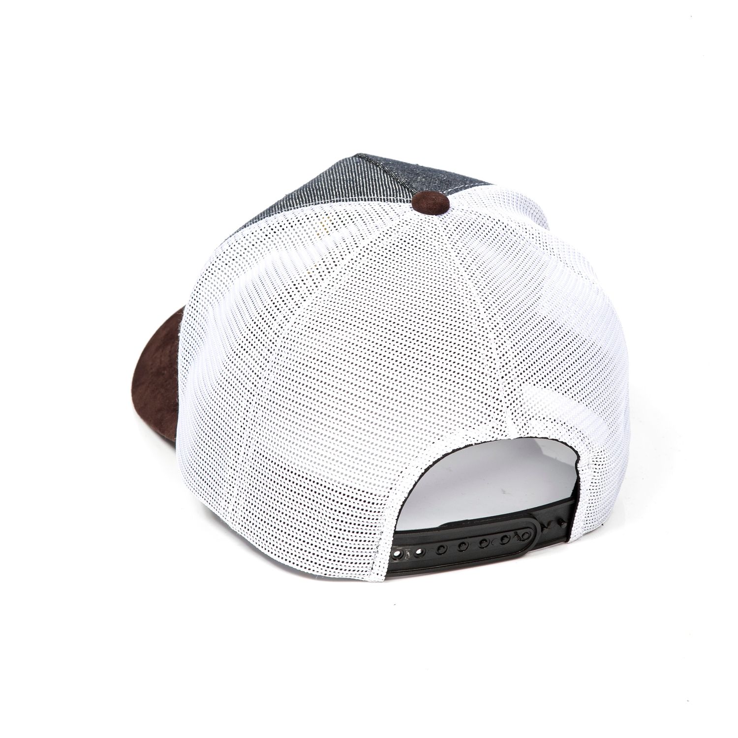 Gorro John Deere Trucker Premium Gris/Maron/Blanco