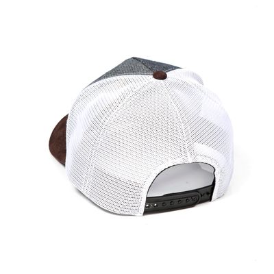Gorro John Deere Trucker Premium Gris/Maron/Blanco