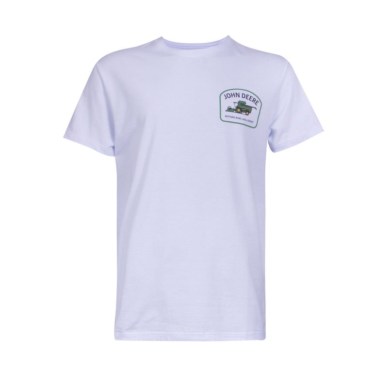 Remera John Deere Clásica Blanco con estampa