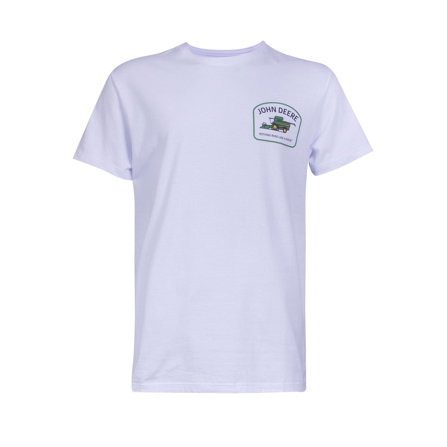 Remera John Deere Clásica Blanco con estampa