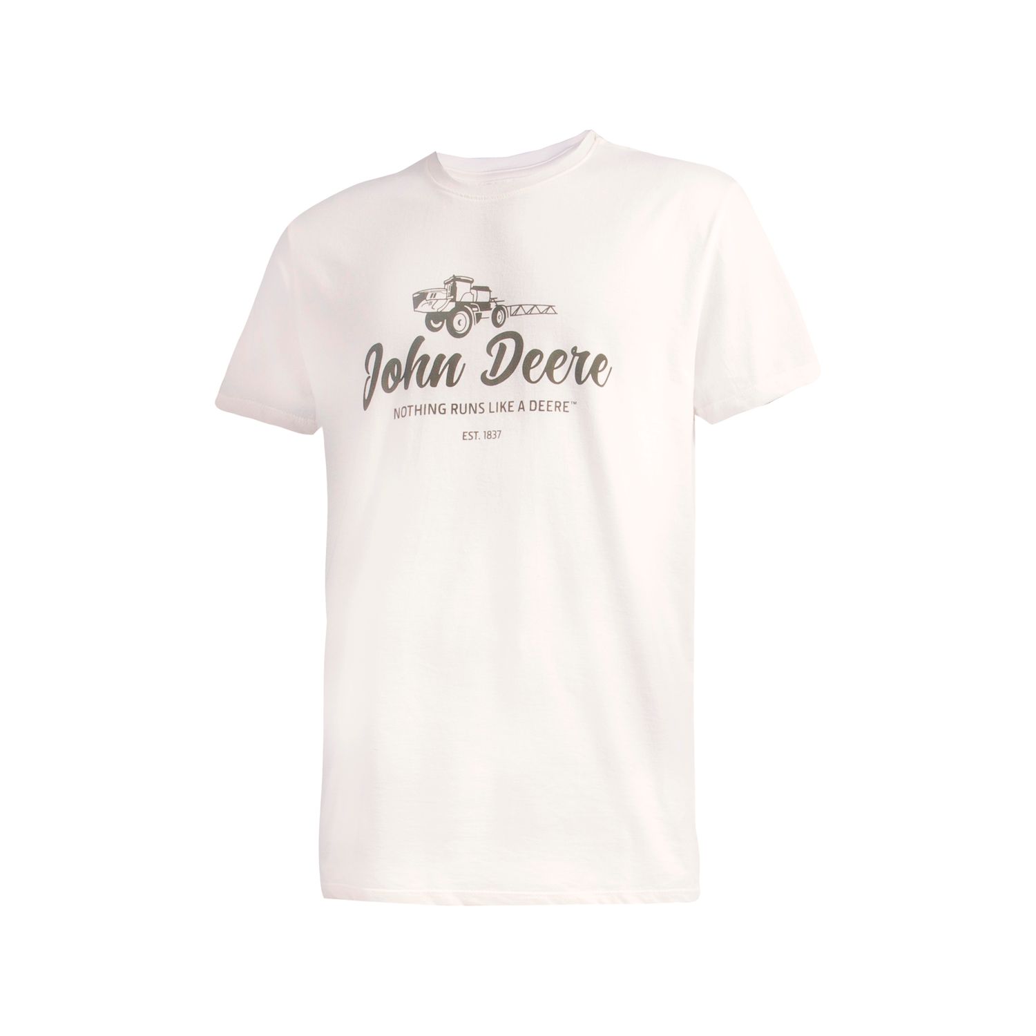 Remera John Deere con logo Pulverizador