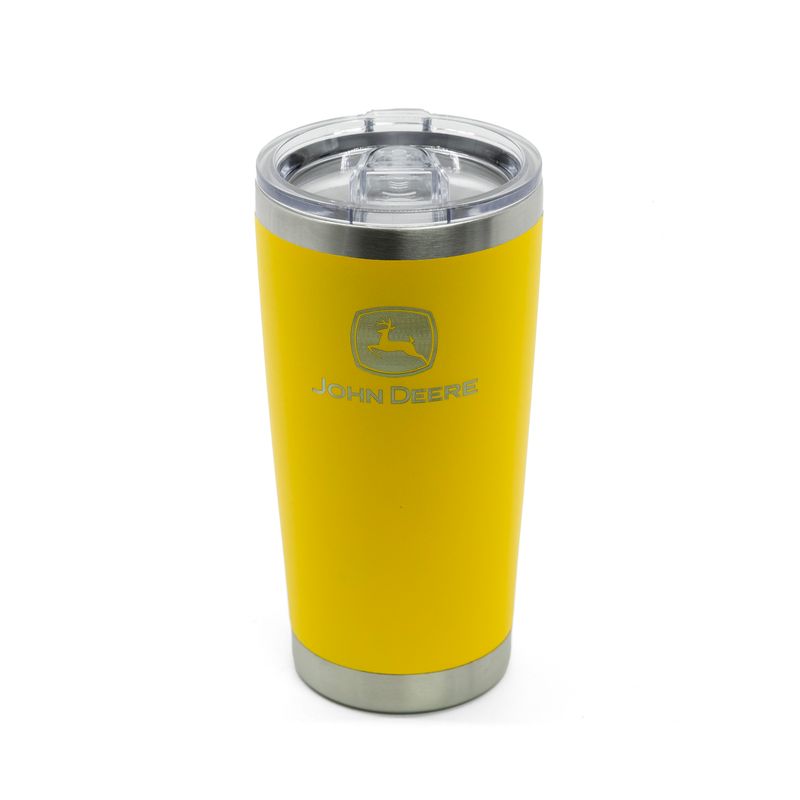 Vaso Termico John Deere Acero Inoxidable Amarillo