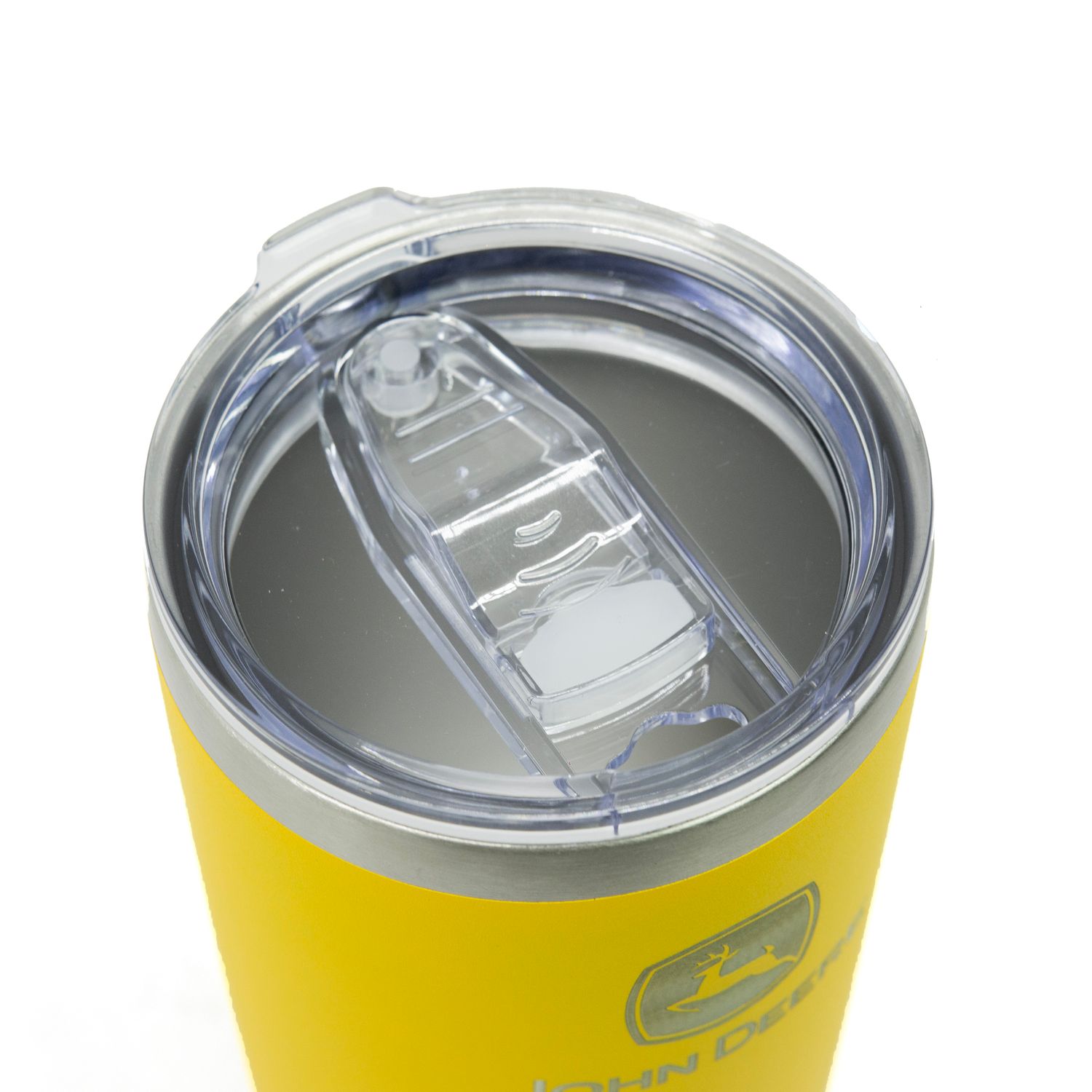 Vaso Termico John Deere Acero Inoxidable Amarillo Vaso Termico John Deere Acero Inoxidable Amarillo