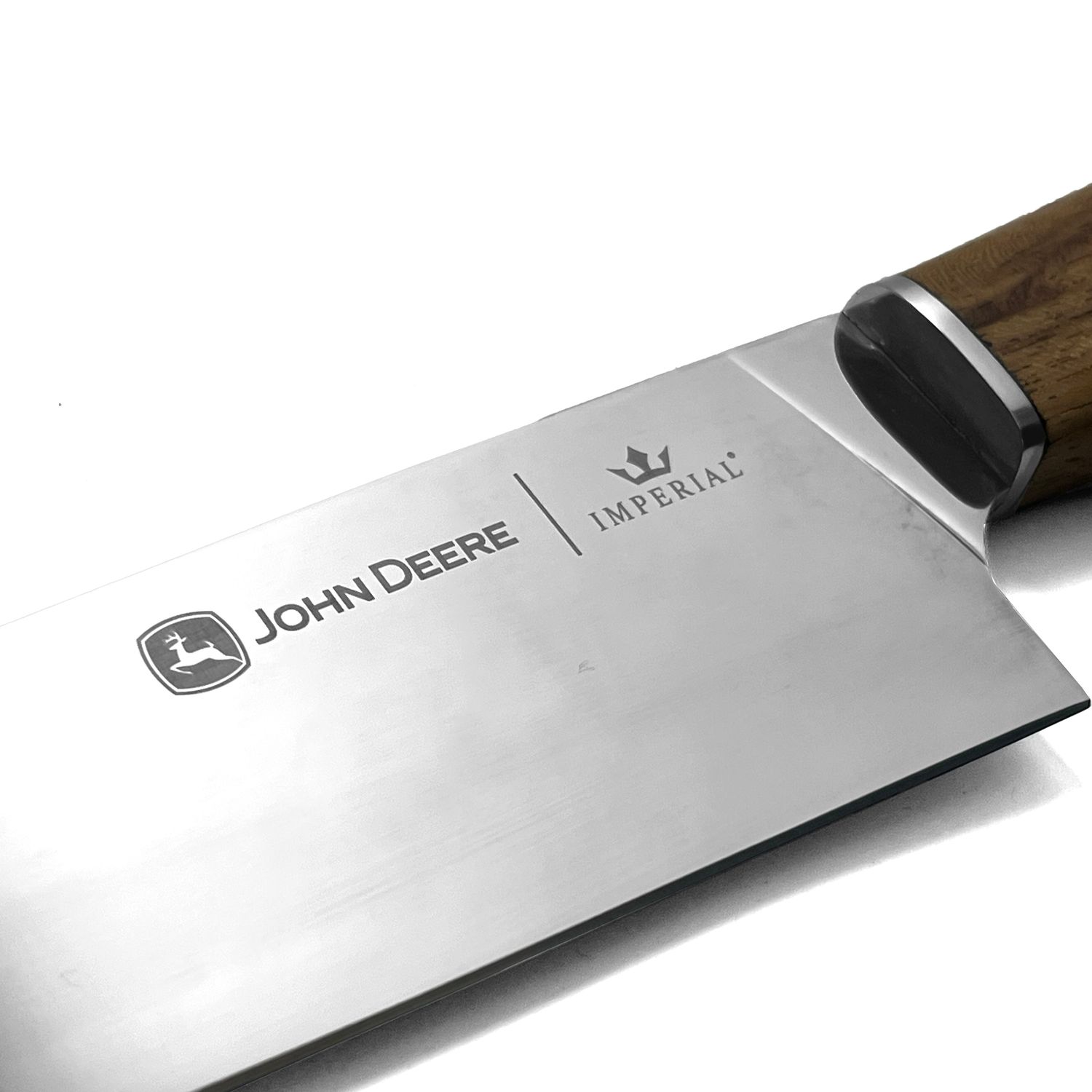 Cuchillo de barbacoa premium John Deere con tapa